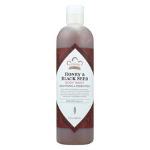 Load image into Gallery viewer, Nubian Heritage Body Wash Honey And Black Seed - 13 Fl Oz