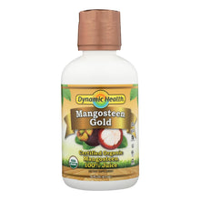 Load image into Gallery viewer, Dynamic Health Wild Harvested Mangosteen Gold - 16 Fl Oz