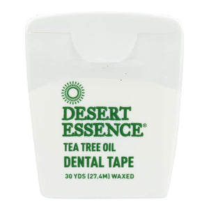 Desert Essence - Tea Tree Oil Dental Tape - 30 Yds - Case Of 6