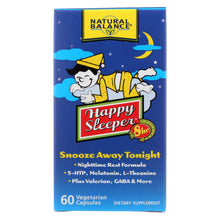 Load image into Gallery viewer, Natural Balance Happy Sleeper - 60 Vegetarian Capsules