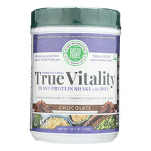 Load image into Gallery viewer, Green Foods True Vitality Plant Protein Shake With Dha Chocolate - 25.2 Oz