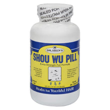 Load image into Gallery viewer, Dr. Shen&#39;s Shou Wu Youthful Hair Pill - 700 Mg - 200 Tablets