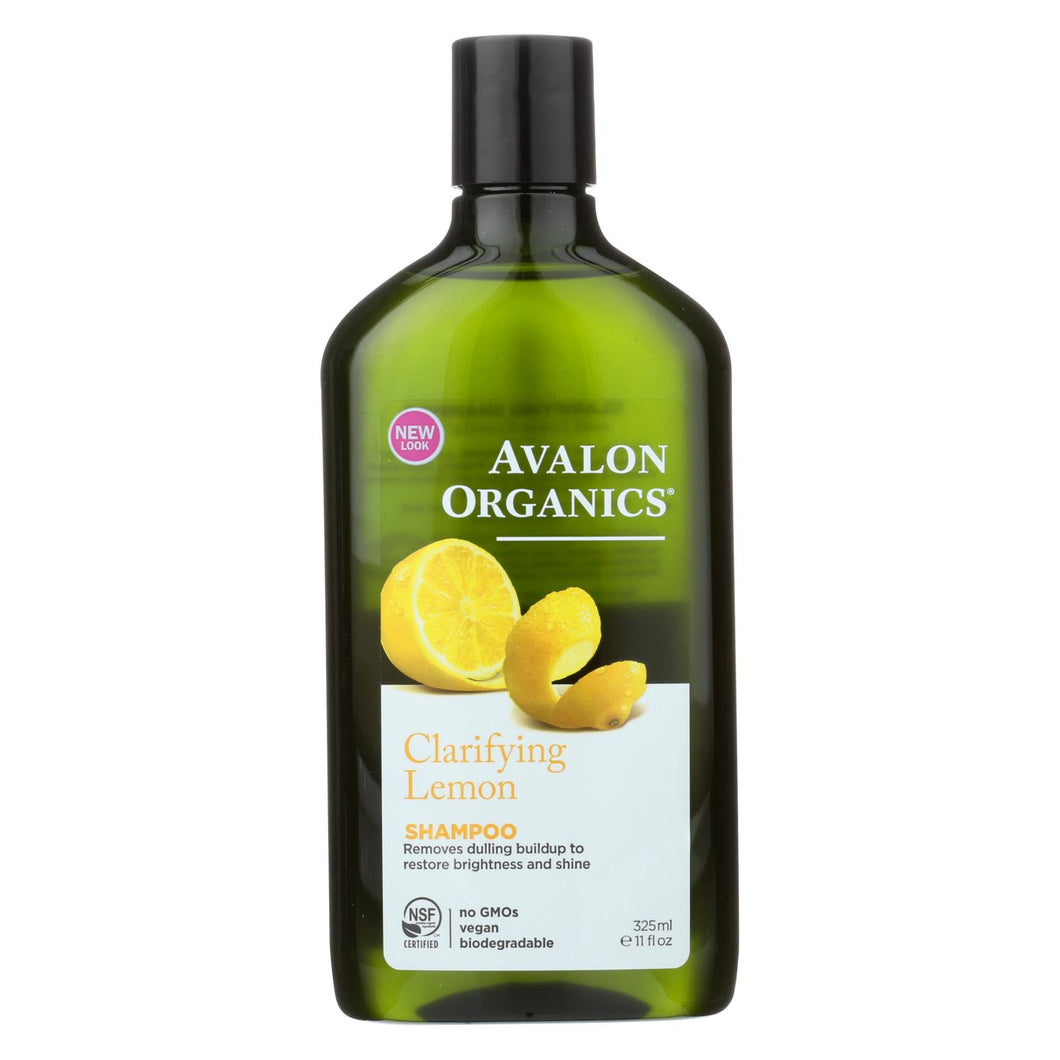 Avalon Organics Clarifying Shampoo Lemon With Shea Butter - 11 Fl Oz