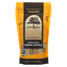 Load image into Gallery viewer, Truroots Organic Green Lentils - Sprouted - Case Of 6 - 10 Oz.