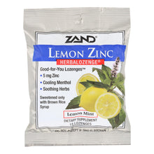 Load image into Gallery viewer, Zand Herbalozenge Lemon Zinc Lemon - 15 Lozenges - Case Of 12