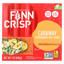 Load image into Gallery viewer, Finn Crisp Crispbread - Caraway - 7 Oz - Case Of 9
