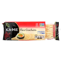 Load image into Gallery viewer, Ka&#39;me Rice Crackers - Original - Case Of 12 - 3.5 Oz.