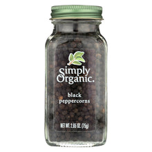 Load image into Gallery viewer, Simply Organic Black Peppercorns - Case Of 6 - 2.65 Oz.