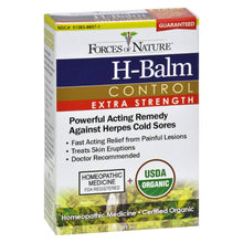 Load image into Gallery viewer, Forces Of Nature - Organic H-balm Daily Control - Extra Strength - 11 Ml