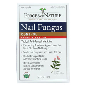 Forces Of Nature - Organic Nail Fungus Control - Extra Strength - 11 Ml