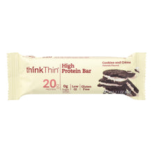 Load image into Gallery viewer, Think Products Thinkthin High Protein Bar - Cookies And Creme - 2.1 Oz - Case Of 10