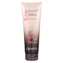 Load image into Gallery viewer, Giovanni 2chic Ultra-sleek Conditioner With Brazilian Keratin And Argan Oil - 8.5 Fl Oz