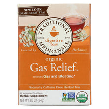 Load image into Gallery viewer, Traditional Medicinals Tea - Organic - Gas Relief - 16 Bags - Case Of 6