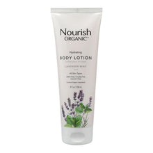 Load image into Gallery viewer, Nourish Organic Body Lotion Lavender Mint - 8 Fl Oz