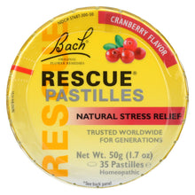 Load image into Gallery viewer, Bach Rescue Remedy Pastilles - Cranberry - 50 Grm - Case Of 12