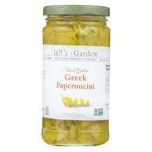 Load image into Gallery viewer, Jeff&#39;s Natural Jeff&#39;s Natural Greek Pepperoncini - Greek Pepperoncini - Case Of 6 - 12 Oz.