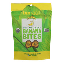 Load image into Gallery viewer, Barnana Banana Bites - Organic - Original - 3.5 Oz - Case Of 12