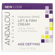 Load image into Gallery viewer, Andalou Naturals Age-defying Hyaluronic Dmae Lift And Firm Cream - 1.7 Fl Oz