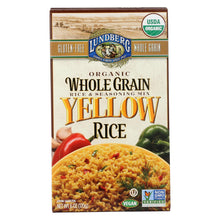 Load image into Gallery viewer, Lundberg Family Farms Organic Whole Grain Yellow Rice - Case Of 6 - 6 Oz.
