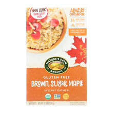 Load image into Gallery viewer, Nature&#39;s Path Organic Hot Oatmeal - Brown Sugar Maple - Case Of 6 - 11.3 Oz.