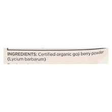 Load image into Gallery viewer, Navitas Naturals Goji Berry Powder - Organic - Freeze-dried - 4 Oz - Case Of 12
