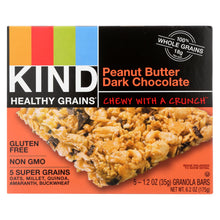 Load image into Gallery viewer, Kind Bar - Granola - Healthy Grains - Peanut Butter And Chocolate - 5-1.2 Oz - Case Of 8
