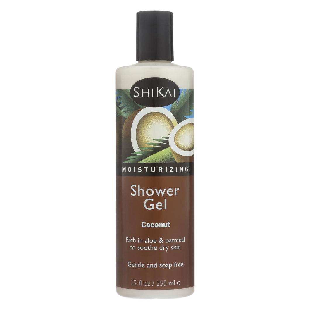 Shikai Products Shower Gel - Coconut - 12 Oz
