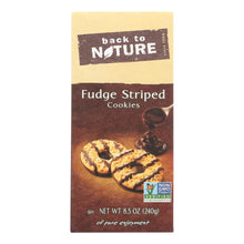 Load image into Gallery viewer, Back To Nature Cookies - Fudge Striped Shortbread - 8.5 Oz - Case Of 6