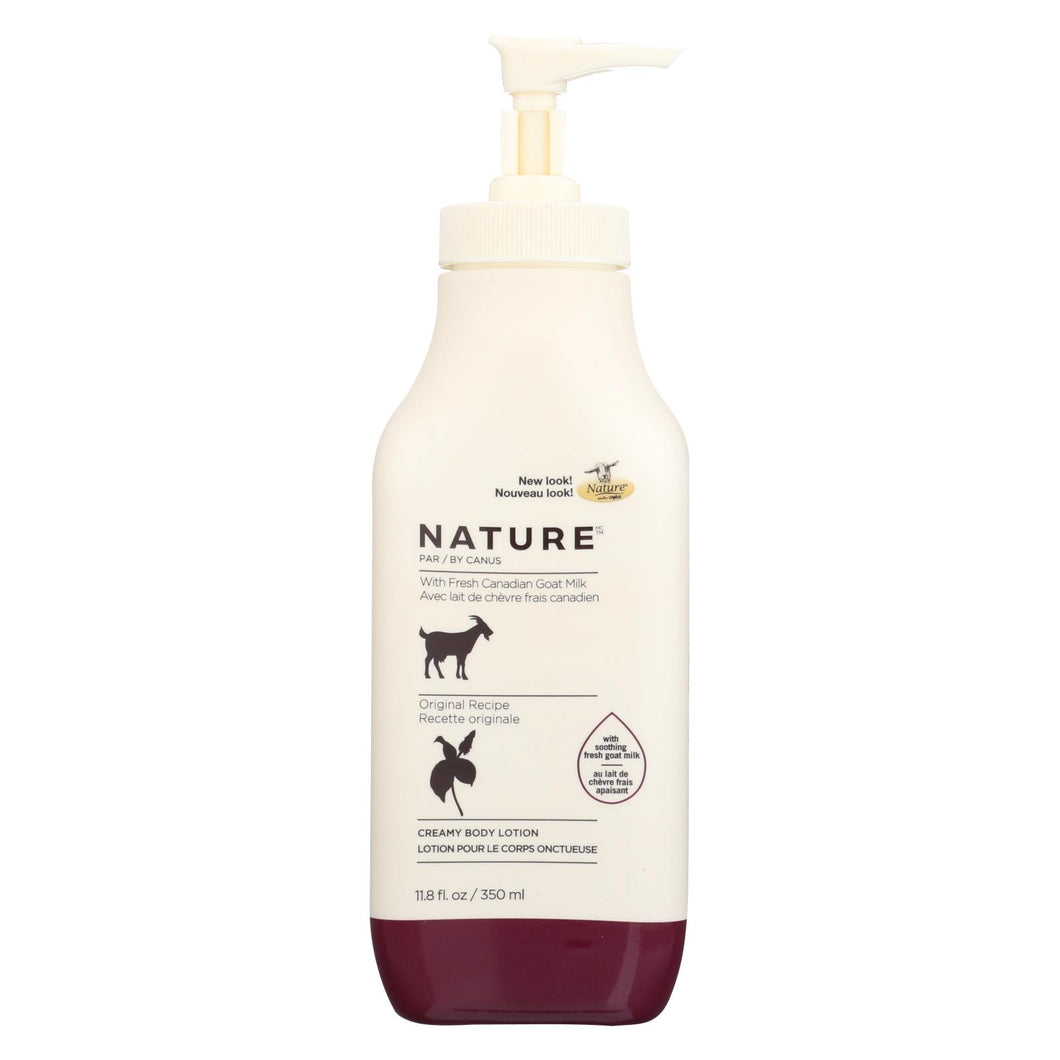 Nature By Canus Lotion - Goats Milk - Nature - Original Formula - 11.8 Oz