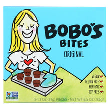 Load image into Gallery viewer, Bobo&#39;s Oat Bars - Original Bites - Gluten Free - Case Of 6 - 1.3 Oz.