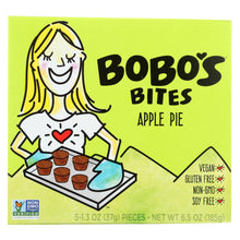 Load image into Gallery viewer, Bobo&#39;s Oat Bars - Apple Pie - Gluten Free - Case Of 6 - 1.3 Oz.