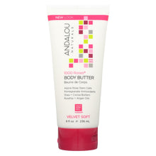 Load image into Gallery viewer, Andalou Naturals Body Butter - 1000 Roses - 8 Oz