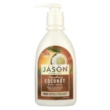 Load image into Gallery viewer, Jason Natural Products Body Wash - Smoothing Coconut - 30 Oz