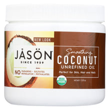 Load image into Gallery viewer, Jason Natural Products Coconut Oil - Organic - Virgin - 15 Fl Oz