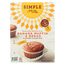 Load image into Gallery viewer, Simple Mills Almond Flour Banana Muffin And Bread Mix - Case Of 6 - 9 Oz.