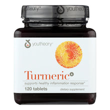 Load image into Gallery viewer, Youtheory Turmeric - Advanced Formula - 120 Tablets