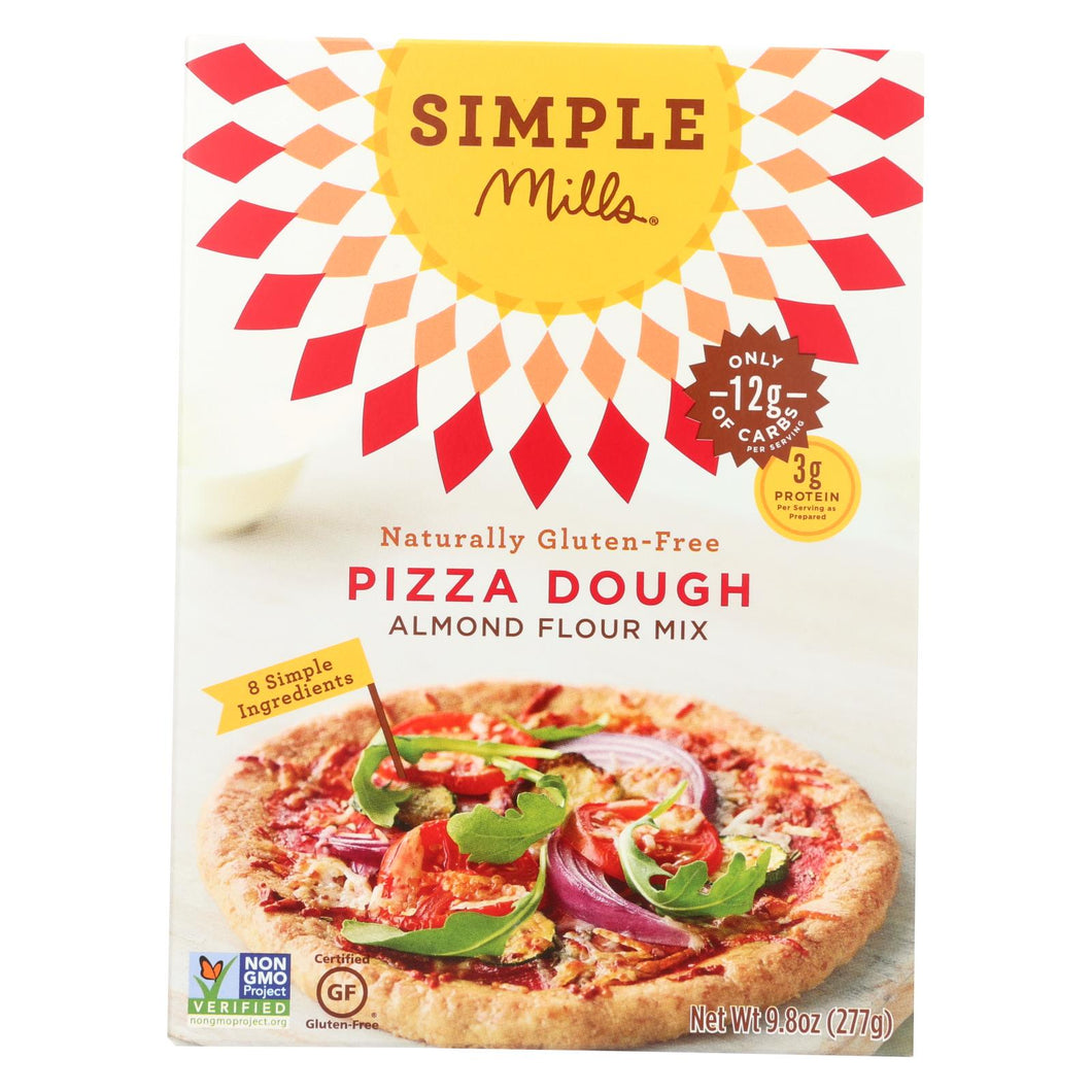 Simple Mills Almond Flour Pizza Dough Mix - Case Of 6 - 9.8 Oz.