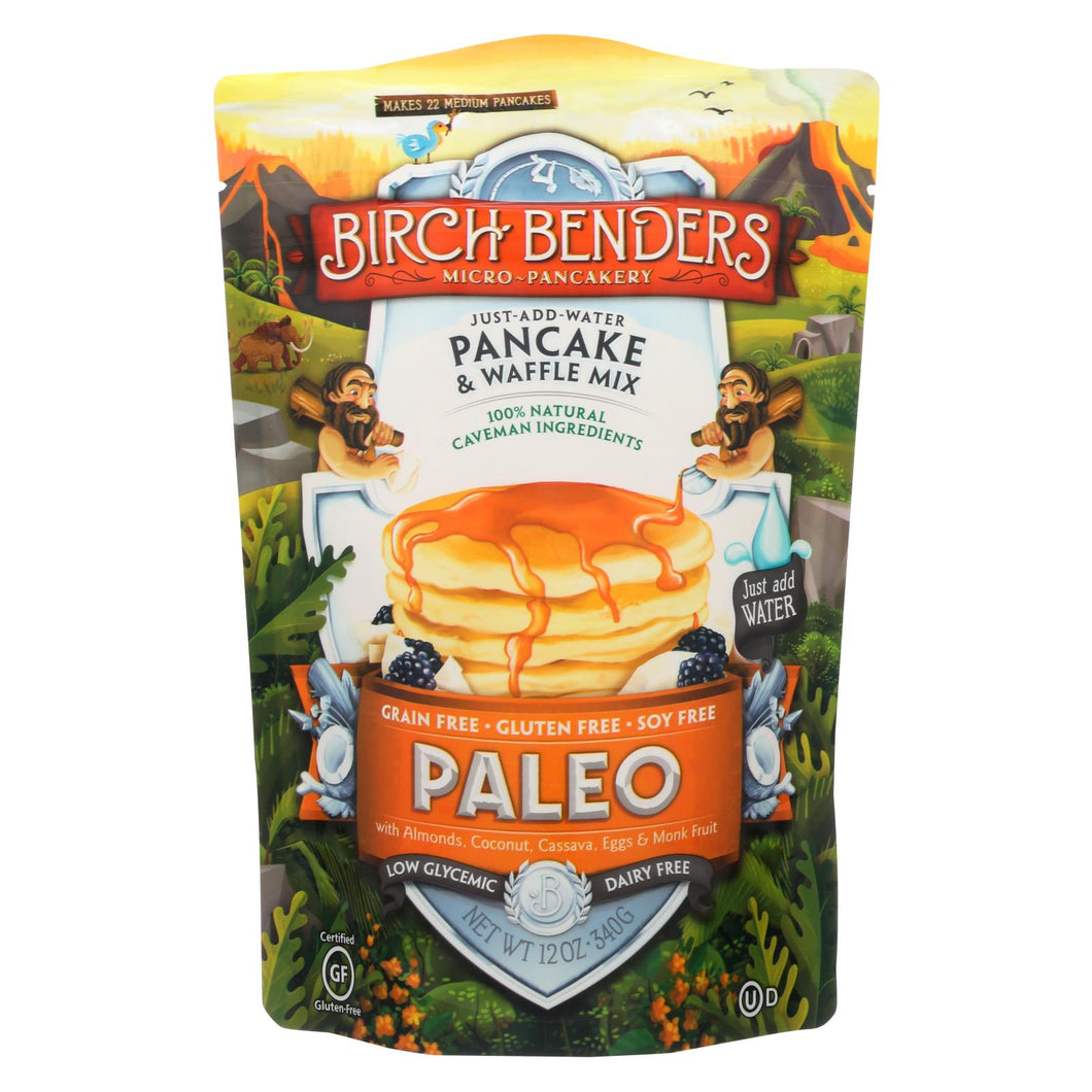 Birch Benders - Pancake And Waffle Mix - Paleo - Case Of 6 - 12 Oz