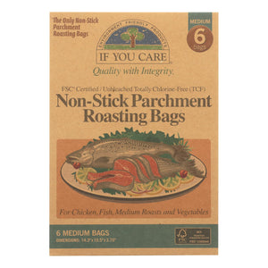 If You Care Parchment Bags - Non Stick - Medium - Case Of 8 - 6 Count