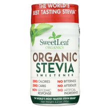 Load image into Gallery viewer, Sweet Leaf Sweetener - Organic - Stevia - 3.2 Oz
