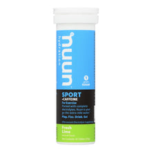 Load image into Gallery viewer, Nuun Hydration Drink Tab - Energy - Lemon-lime - 10 Tablets - Case Of 8