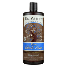 Load image into Gallery viewer, Dr. Woods Naturals Black Soap - Shea Vision - Peppermint - 32 Oz