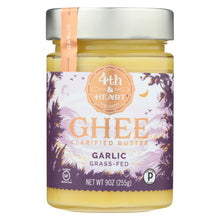 Load image into Gallery viewer, 4th And Heart - Ghee - Garlic - Case Of 6 - 9 Oz