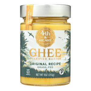 4th And Heart - Ghee Butter - Original - Case Of 6 - 9 Oz.
