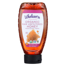 Load image into Gallery viewer, Wholesome Sweeteners Organic Raw - Unfiltered Honey - Case Of 6 - 16 Oz.