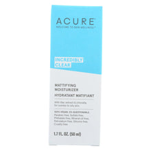 Load image into Gallery viewer, Acure - Oil Control Facial Moisturizer - Lilac Extract And Chlorella - 1.75 Fl Oz.