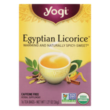 Load image into Gallery viewer, Yogi Egyptian Licorice - Case Of 6 - 16 Bags