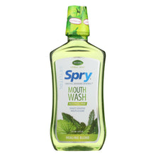 Load image into Gallery viewer, Spry Mouth Wash - Herbal Mint - Af - 16 Fl Oz