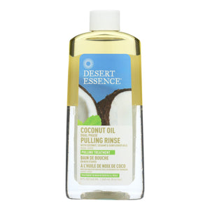 Desert Essence - Pulling Rinse With Coconut Sesame And Sunflower Oils - 8 Fl Oz