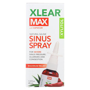 Xlear Nasal Spray - Xylitol - Max - 1.5 Fl Oz